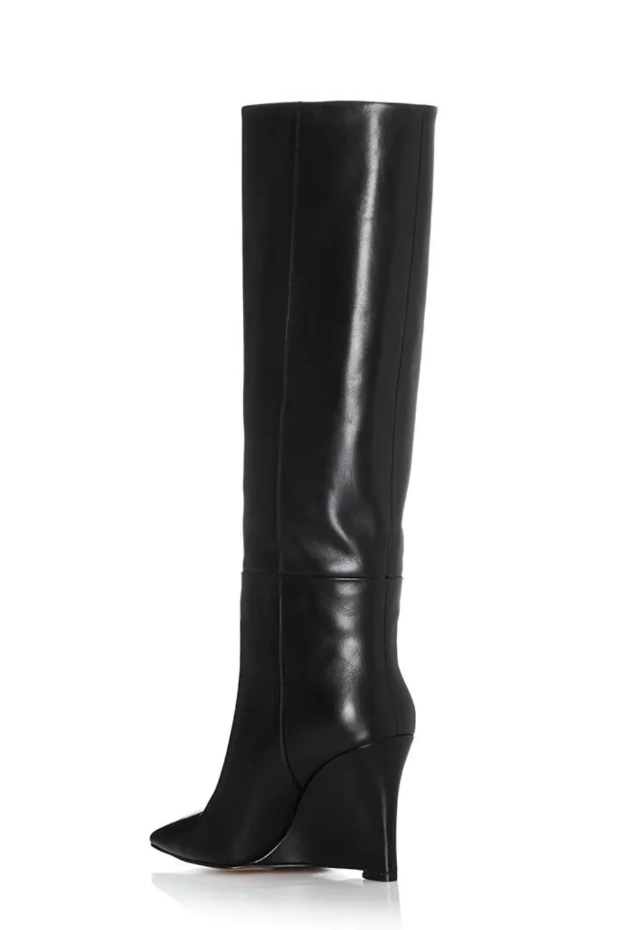 Alessandra Black Leather