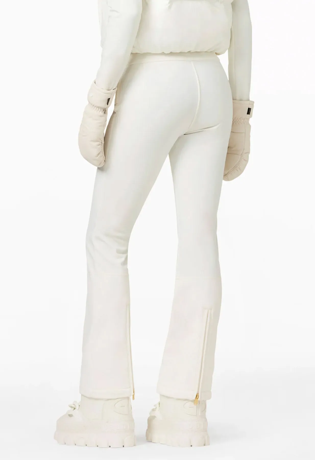Goldbergh Kate Cream Flat Front Stretch Ski Pant