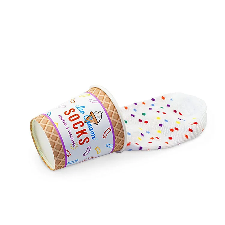 LUCKIES Socks: Ice Cream