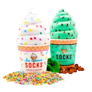 LUCKIES Socks: Ice Cream