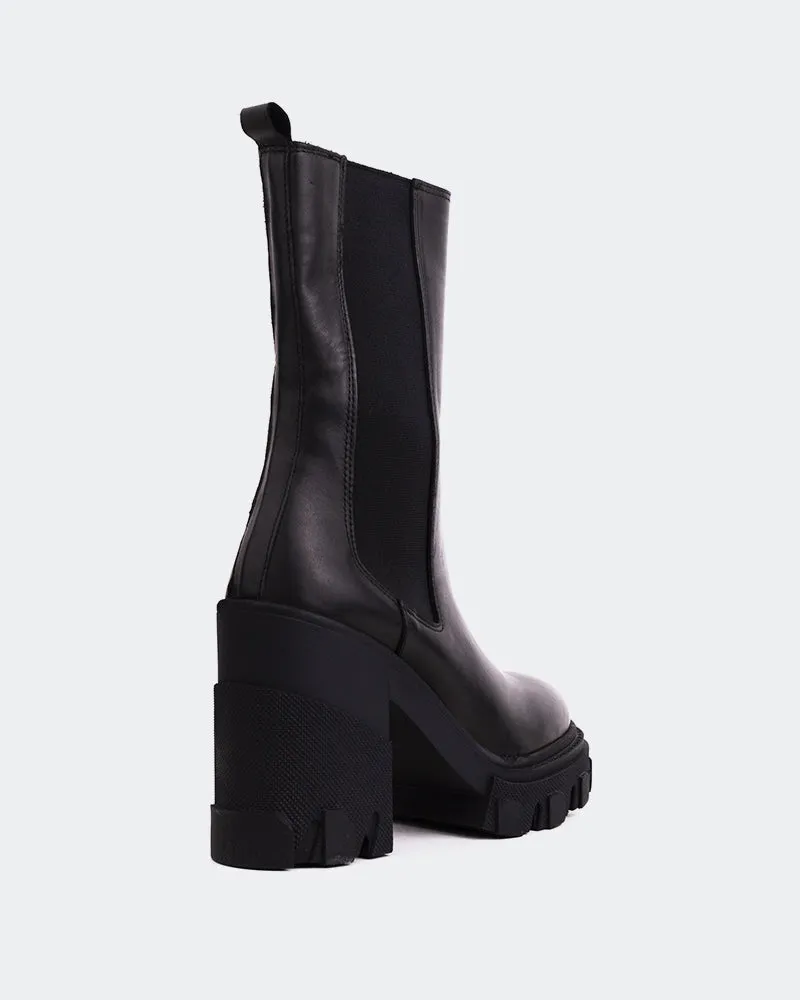 Rossland Black Leather
