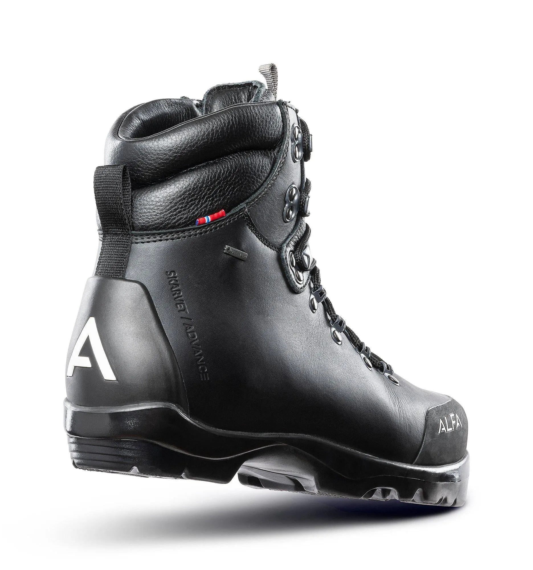 Skarvet Advance GTX M - Ski boot leather men - BLACK